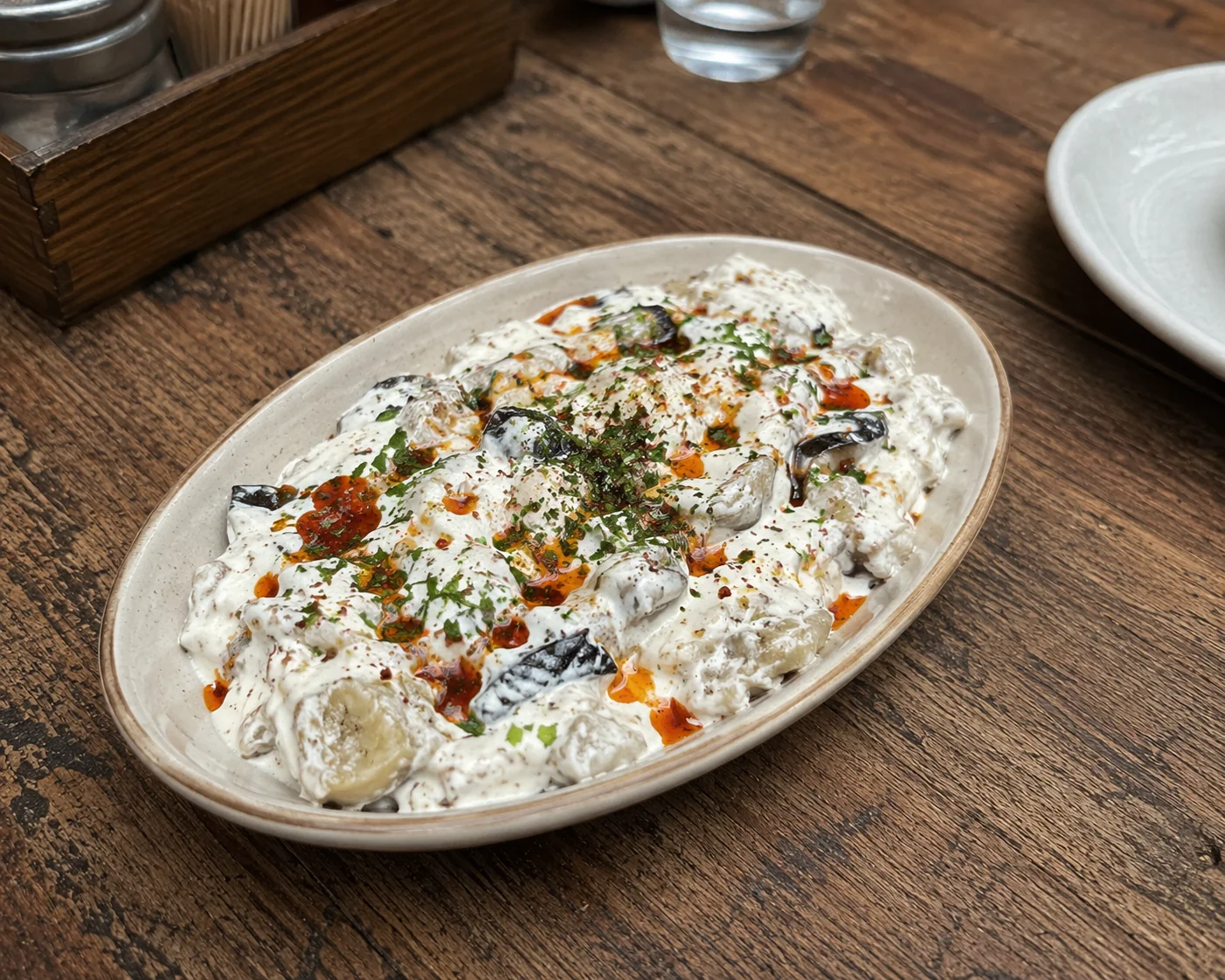 Aubergine with Yoghurt